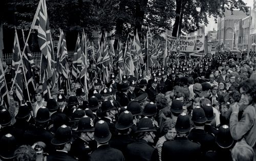 49. National Front (Nazi) march and counter march
