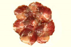 3 Produced in Cornwall using traditional methods, dry cured pork with pepper and cloves